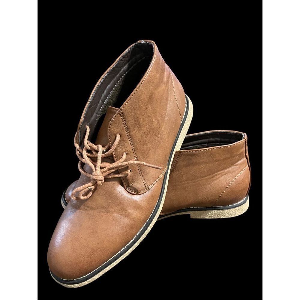 London Fog LFM - Broadstreet Brown Chukka Boots / SZ: 10